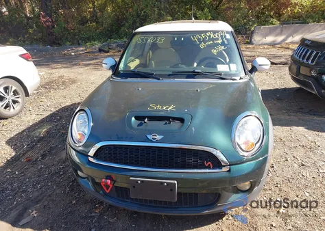 2008 Mini Cooper S z USA, uszkodzony, nr VIN WMWMF73588TV34242